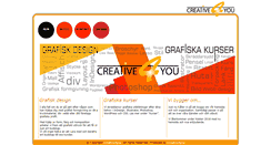 Desktop Screenshot of creative4you.nu